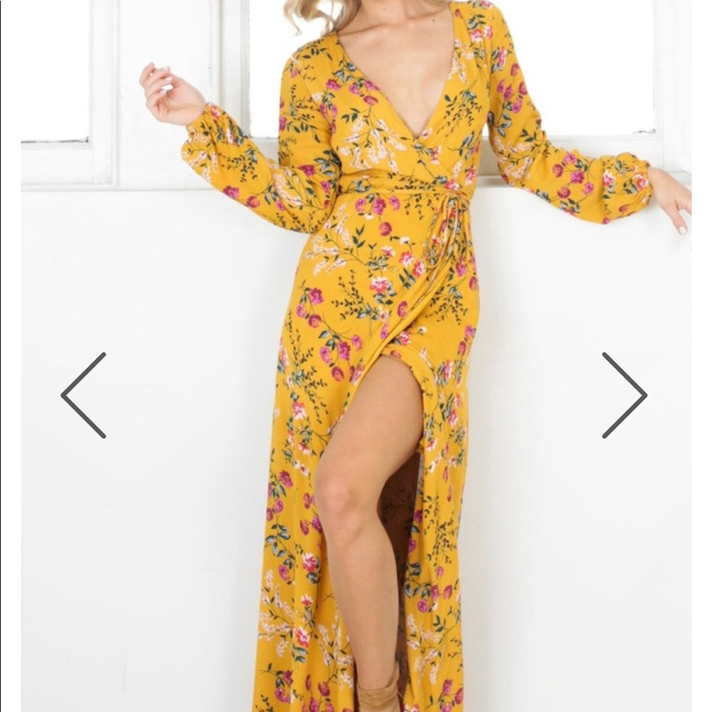 Wrap dress